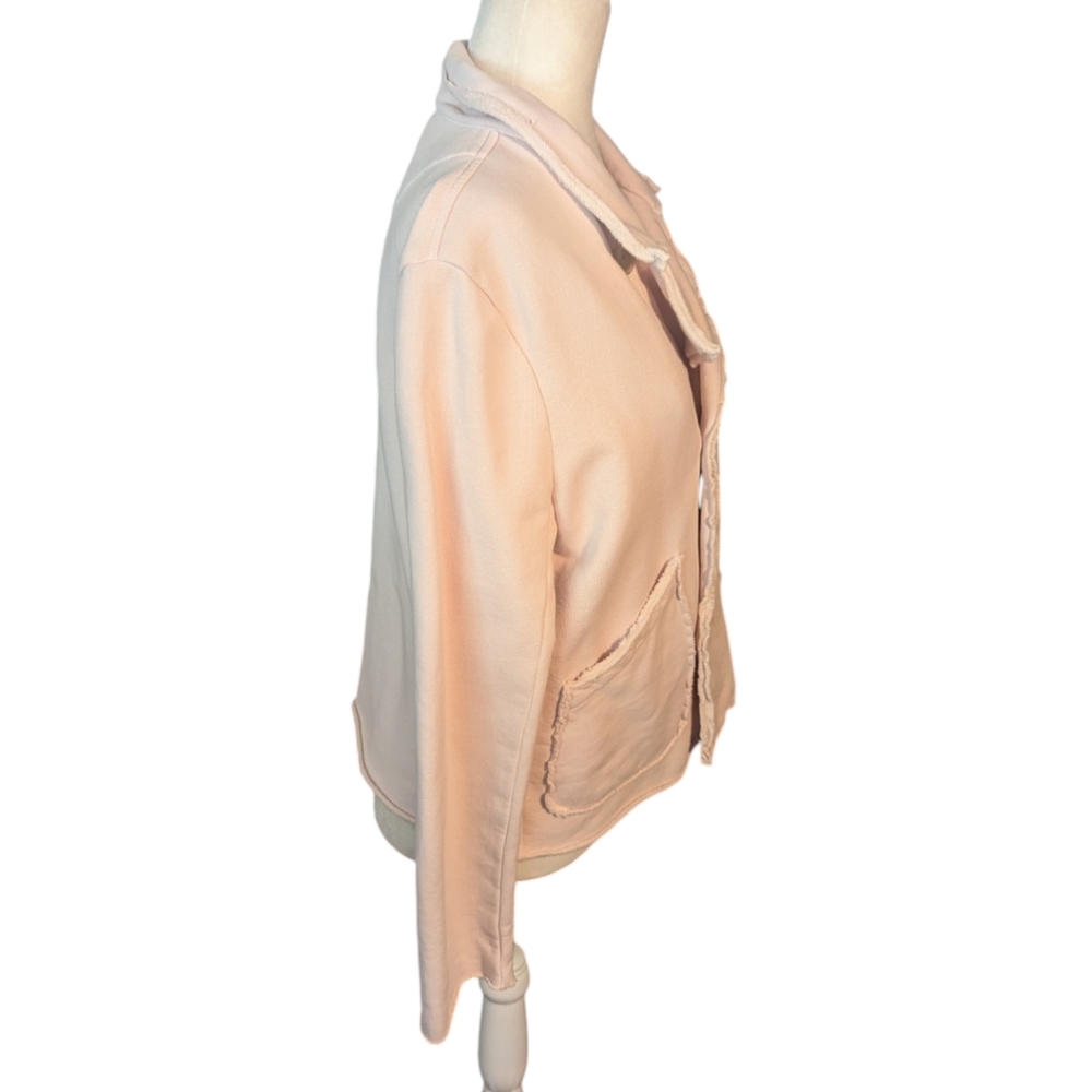 Frank & Eileen Light Pink Double-Breasted Jacket - Picture 3 of 10